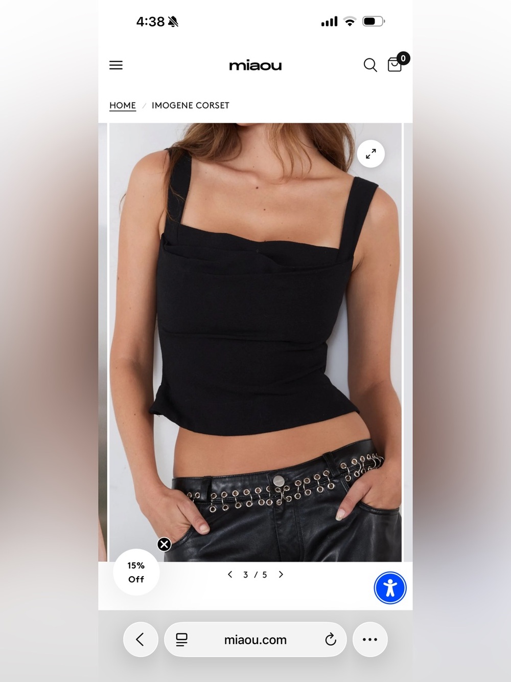 Miaou Imogene Corset